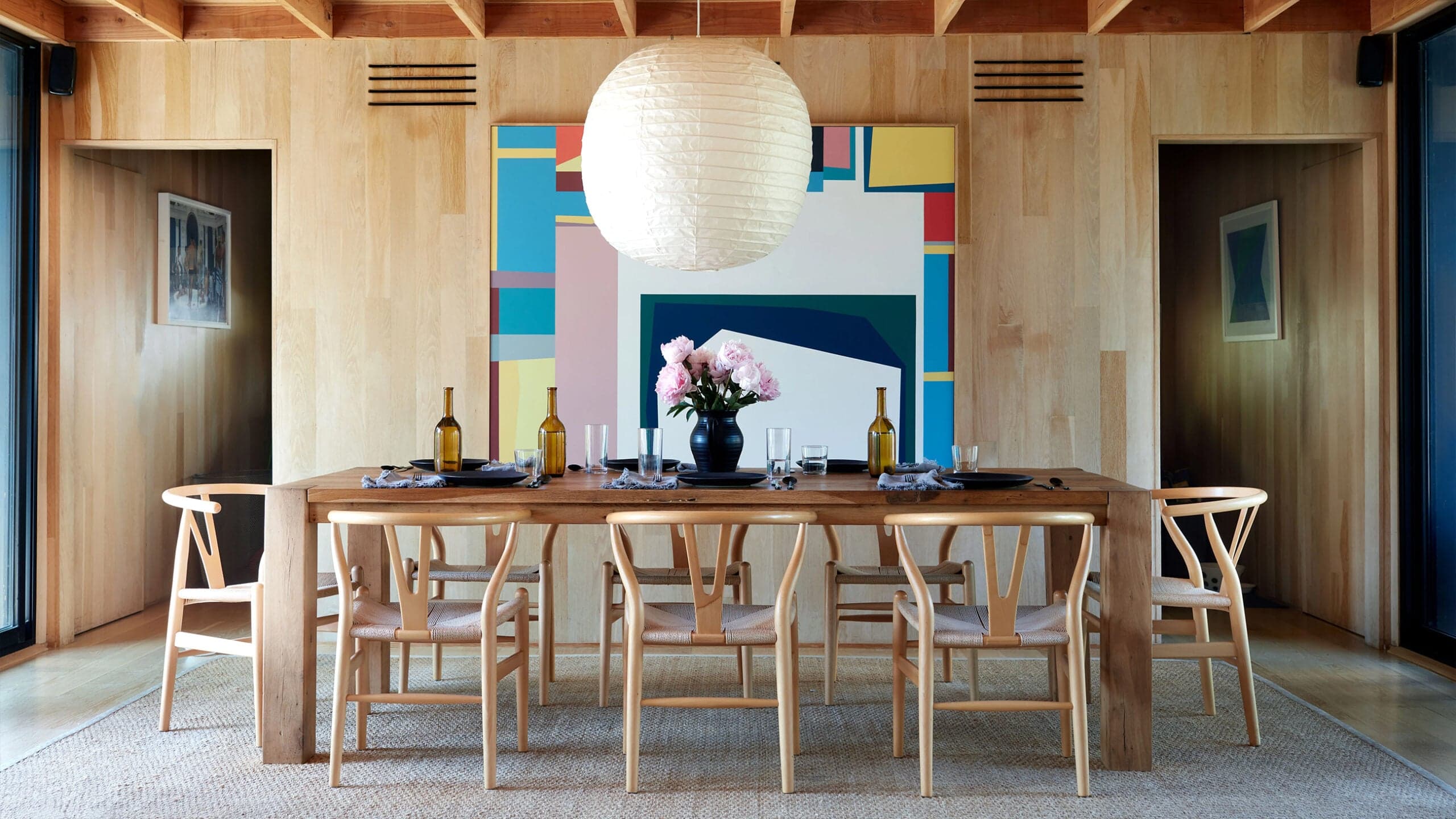 A modernist beach house interior styled by Horace Gifford